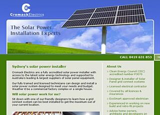 Solar Power Installers Sydney - SOLAR Power Installers - Phone Cromack Electrics 0419 631 853