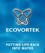 Treat rainwater- reduce bacteria in water - ECOVORTEK