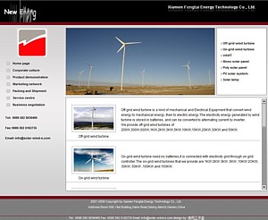 Xiamen Fengtai Energy Technology Co., Ltd specialized in the research and development, manufacturing and sales of wind turbine