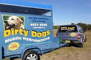 Hydrobathing by Dirty Dogs Mobile Hydrobath Sydney